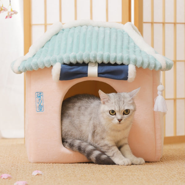 Cama para Gatos com Proteção Térmica