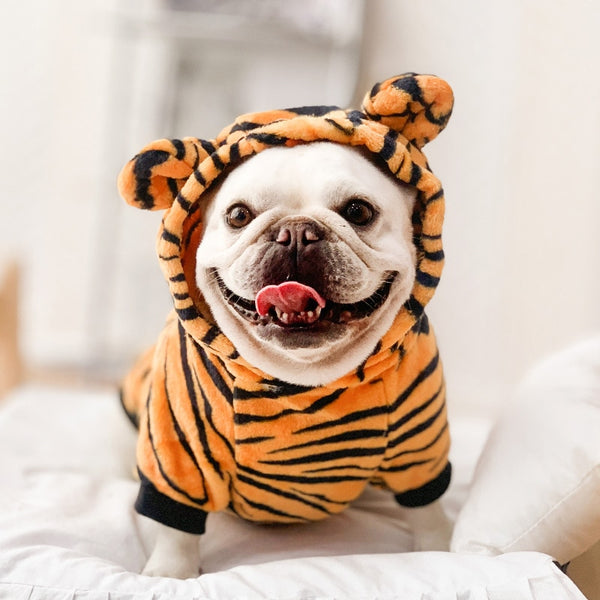 Roupinha Pet de Tigre para Cães e Gatos