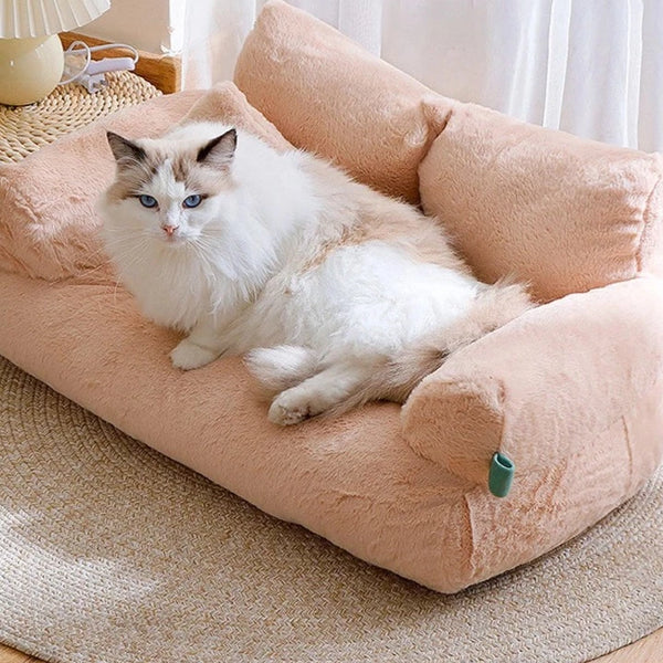 Sofá para Pets - Cama de Luxo para Cachorros e Gatos