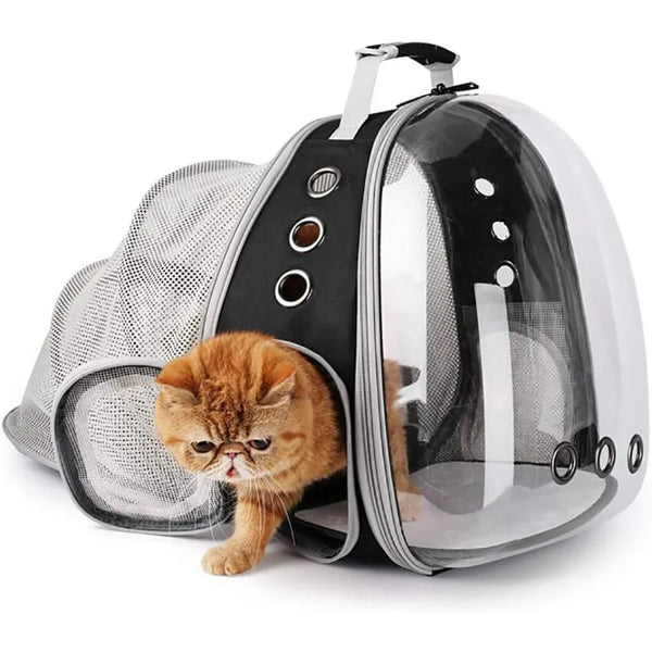 Mochila para Pet Expansiva Astronauta com Visão Panorâmica