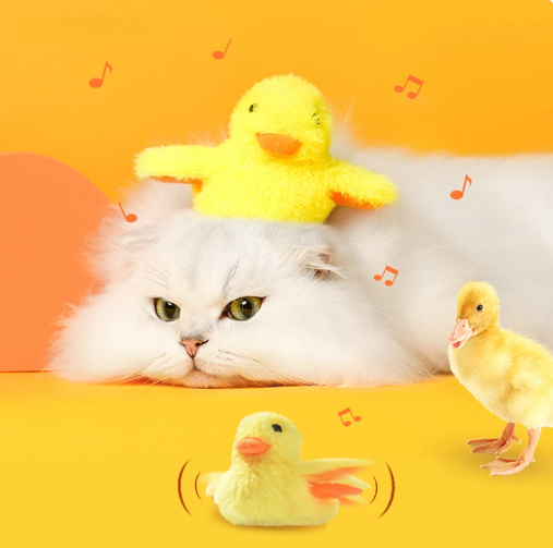 Brinquedo Interativo Pássaro Elétrico para Gatos