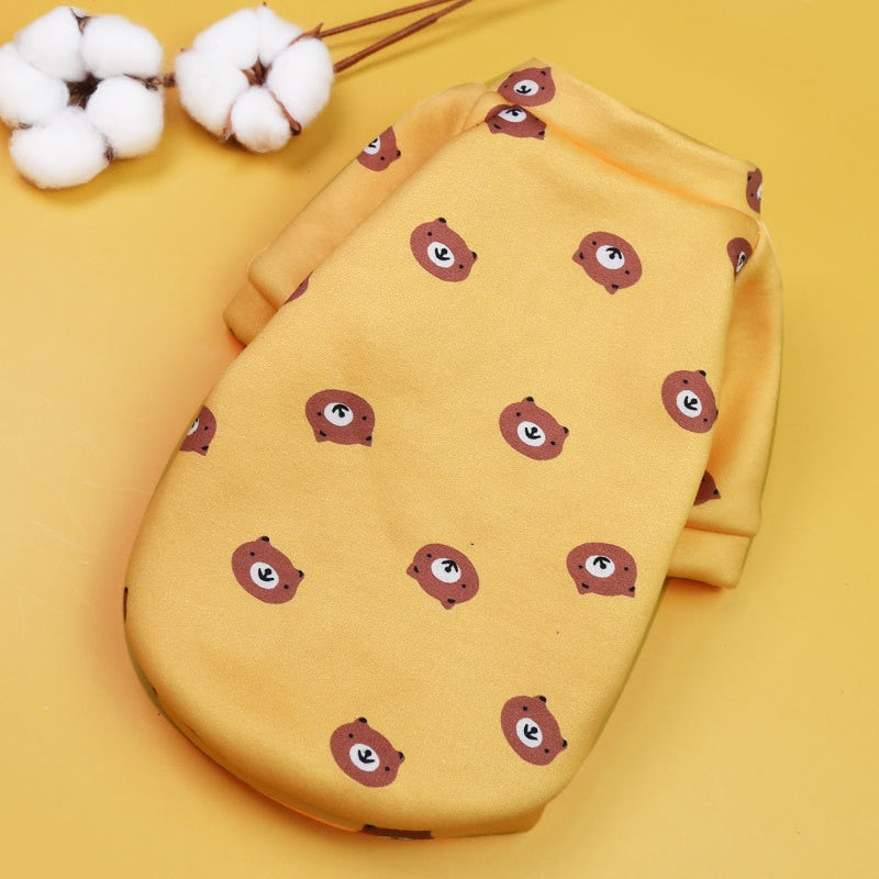 Roupas Pet Blusas Estampadas