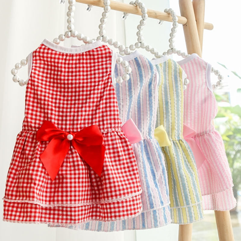 Roupa Pet para cães e gatos Vestidos Princesa